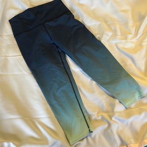 Aerie blue ombré leggings size M